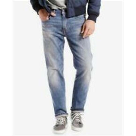 NEW MENS LEVIS BIG AND TALL 502 REGULAR TAPER STRETCH JEANS 40 X 36 59684-0004 - Picture 1 of 1